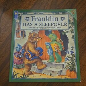 Franklin Has a Sleepover Book Paulette Bourgeois (🛍 6/$36)